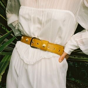 Poppy Lissiman bronte belt camel